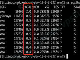 Linux查看哪些进程占用内存和CPU最多